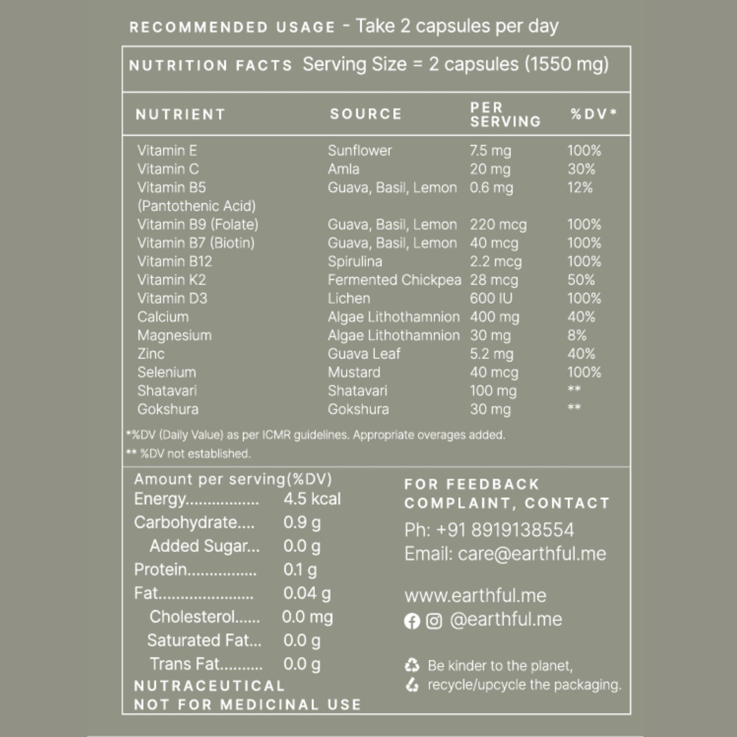 Multivitamin Women 40+ & Calcium+D3+K2