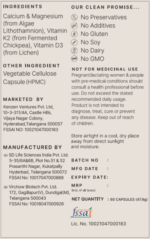 Multivitamin Women 40+ & Calcium+D3+K2