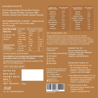 Honest Plant Protein - Alphonso Mango