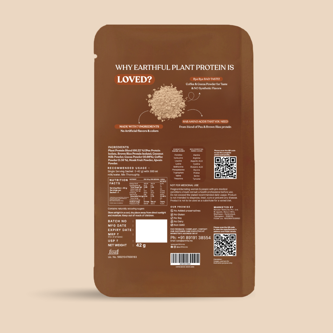 Honest Plant Protein - Coffee Mocha