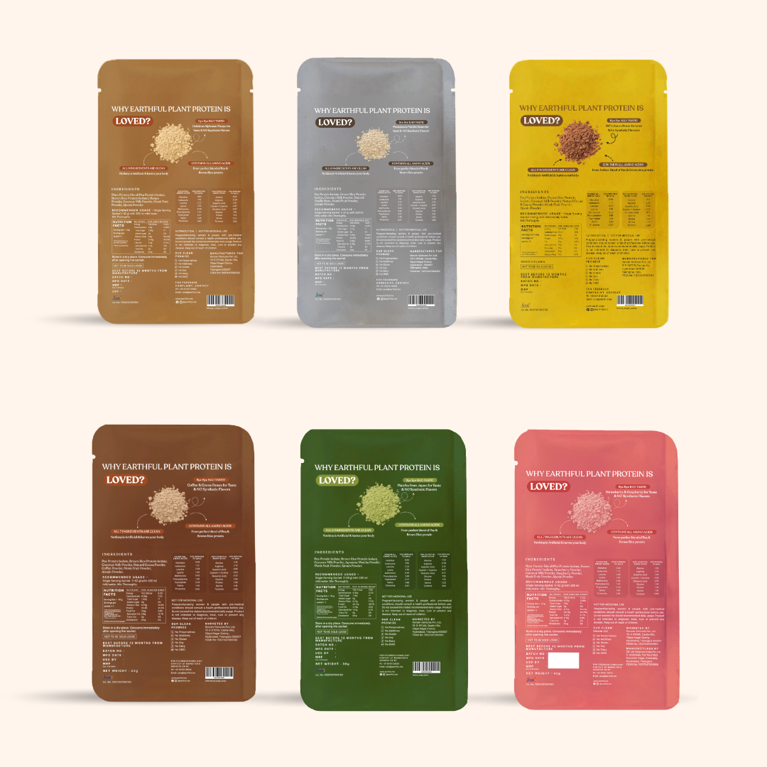 Honest Plant Protein - Assorted Pack Of 12