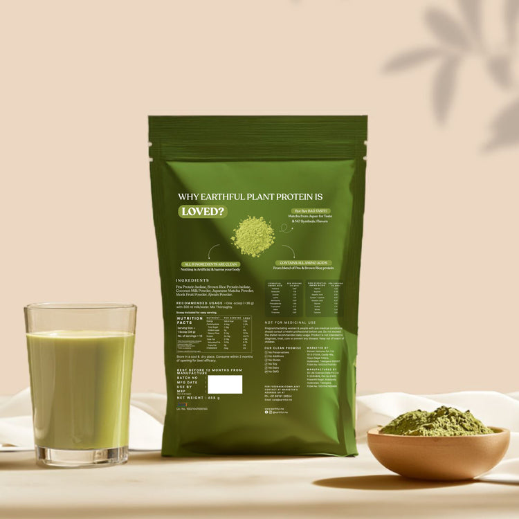 Honest Plant Protein - Japanese Matcha