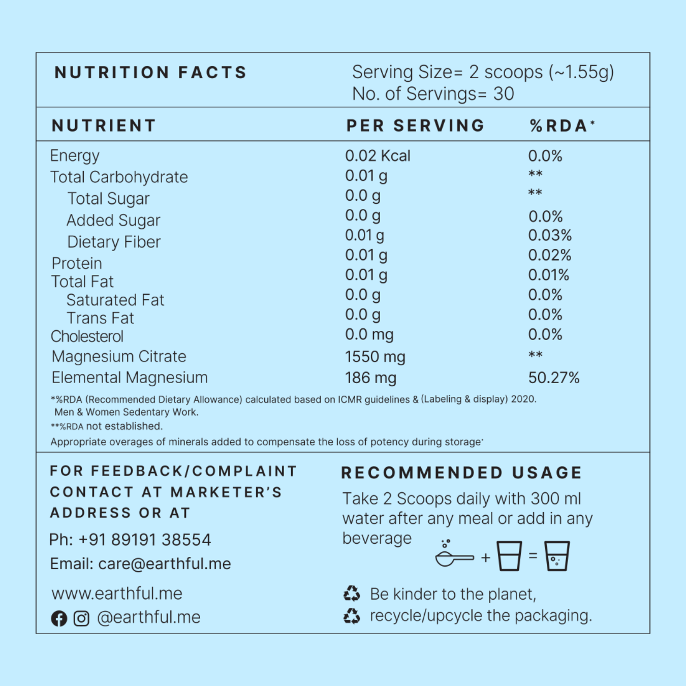 Marine Magnesium Powder
