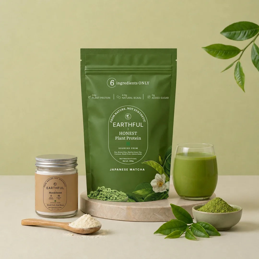 MonkSweet + Plant Protein - Japanese Matcha