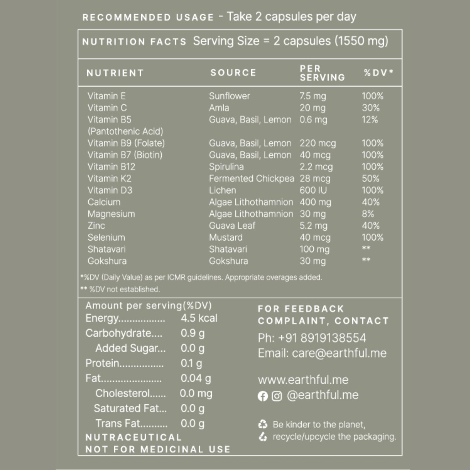 Multivitamin Women 40+ & Calcium+D3+K2
