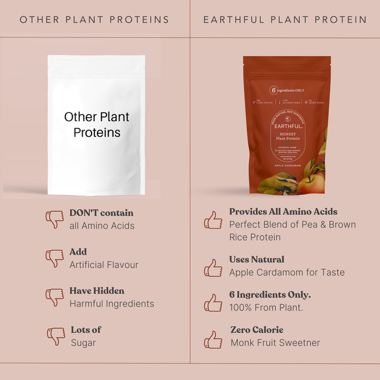 Honest Plant Protein - Apple (Diabetic Friendly)