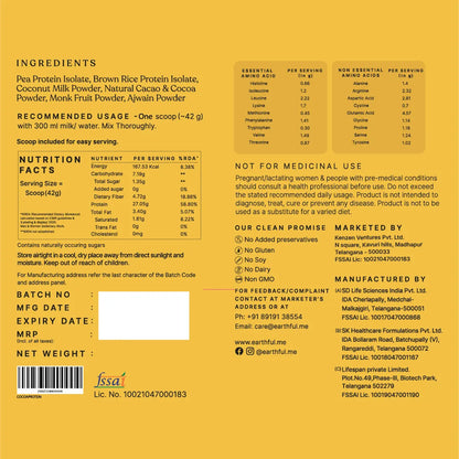 Honest Plant Protein - Indonesian Cocoa