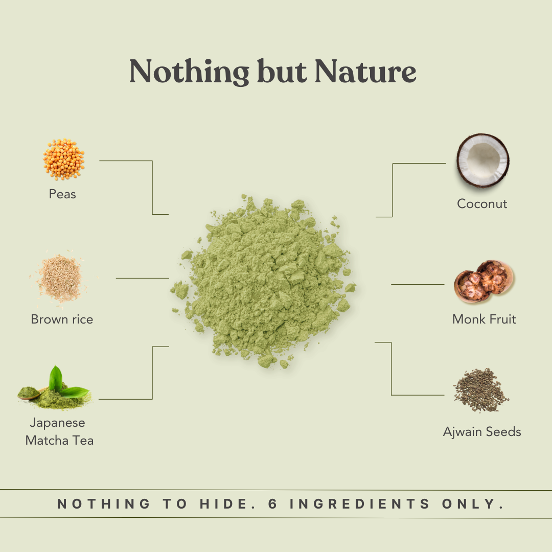MonkSweet + Plant Protein - Japanese Matcha