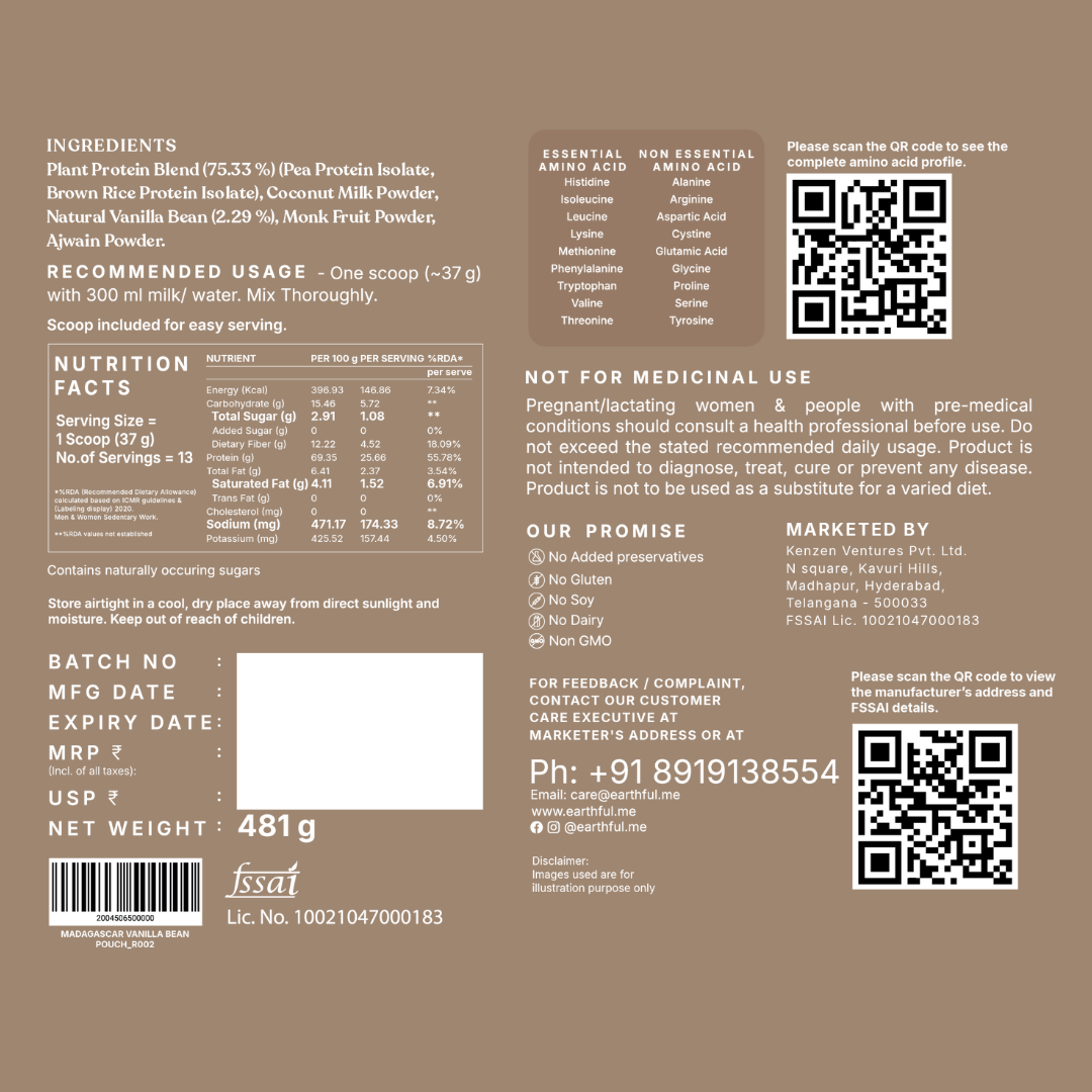 MonkSweet + Plant Protein - Madagascar Vanilla Combo