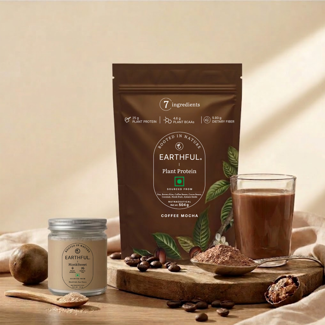 MonkSweet + Plant Protein - Coffee Mocha Combo