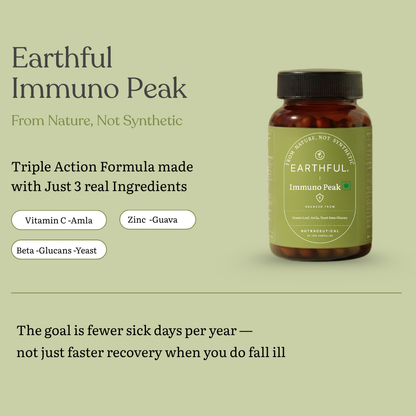 Immuno Peak for Immune Support (Zinc, Vitamin C, Beta Glucan)