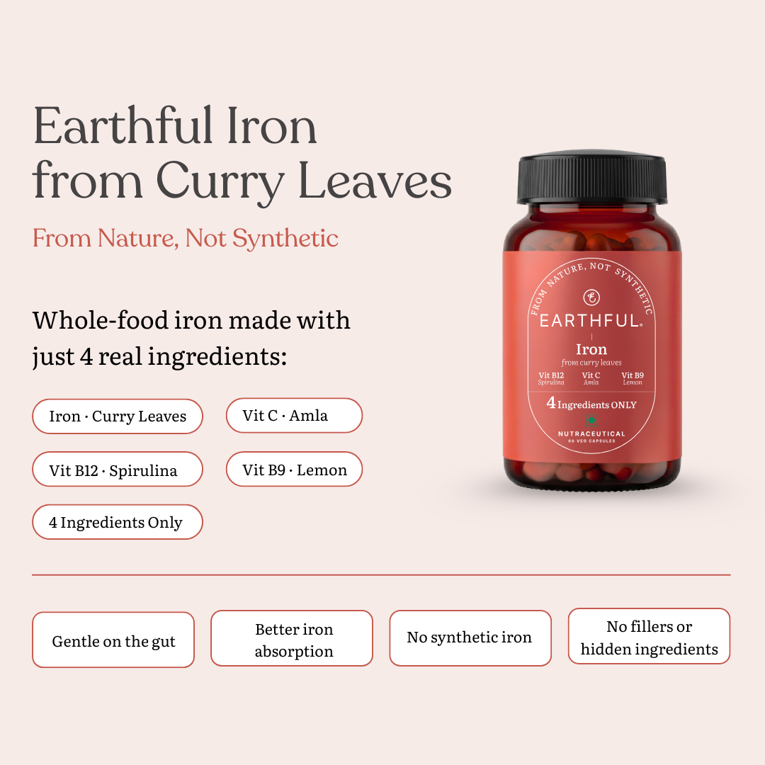 Earthful Iron (from Curry Leaves)