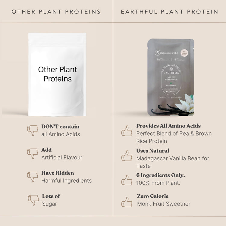 Honest Plant Protein- Madagascar Vanilla