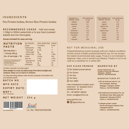 Honest Plant Protein - Unflavoured