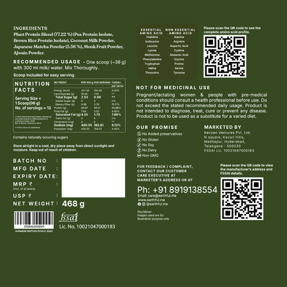 MonkSweet + Plant Protein - Japanese Matcha Combo
