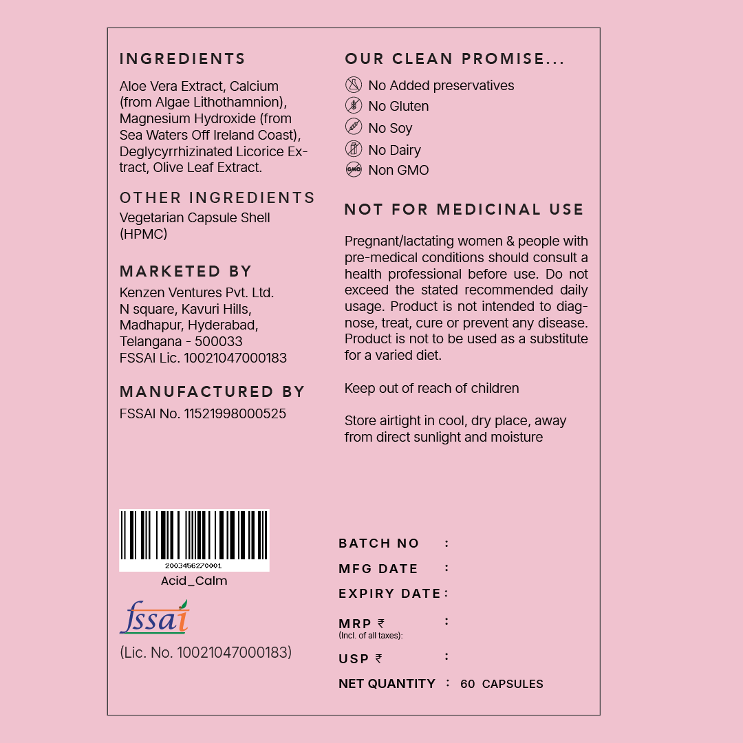 Earthful AcidCalm™ (Acidity & Heartburn Support)