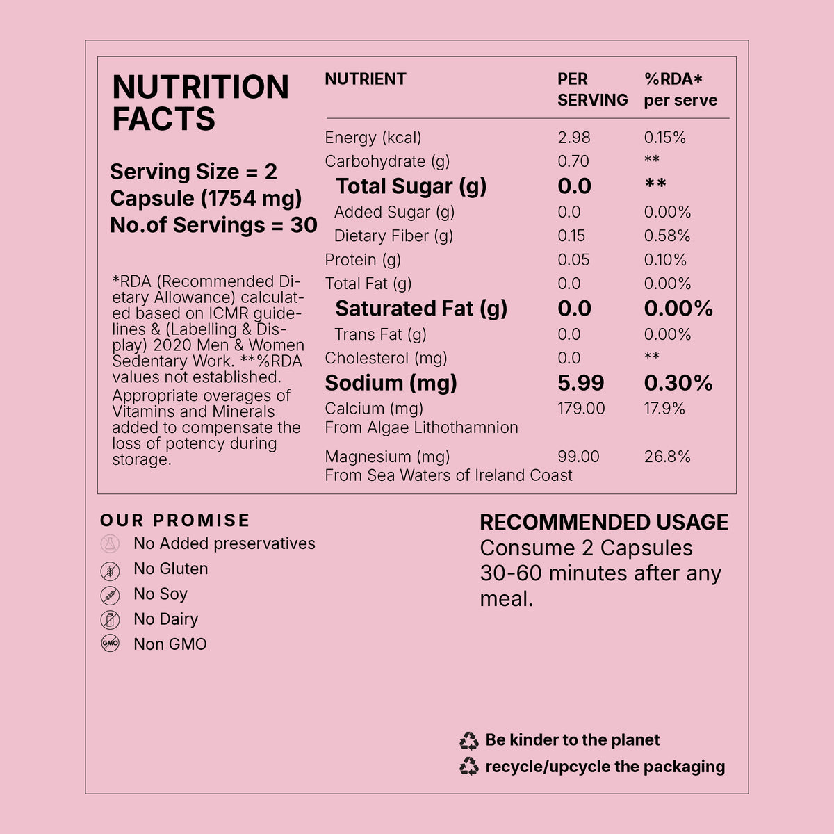 Earthful AcidCalm™ (Nutrition for digestive comfort*)