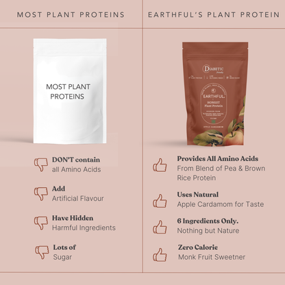 MonkSweet + Plant Protein - Apple