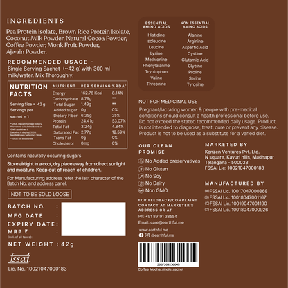 Honest Plant Protein - Coffee Mocha