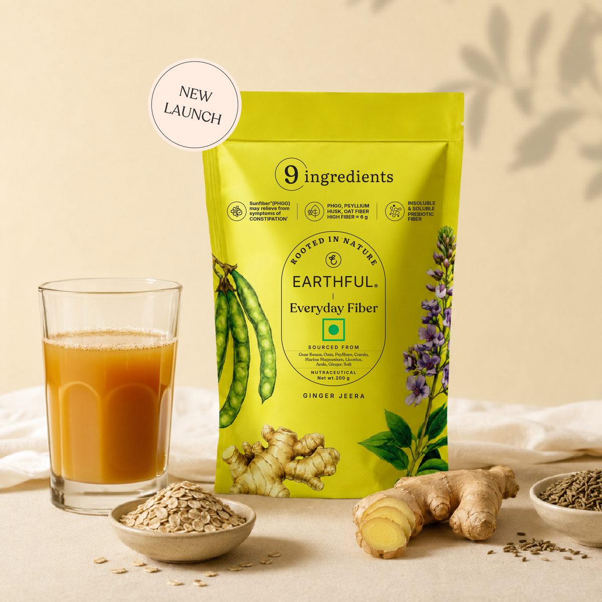 Everyday Fiber - Ginger Jeera