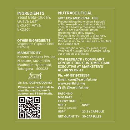 Immuno Peak -  Zinc, Vitamin C & Beta-Glucan