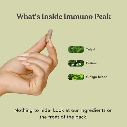 Immuno Peak -  Zinc, Vitamin C & Beta-Glucan