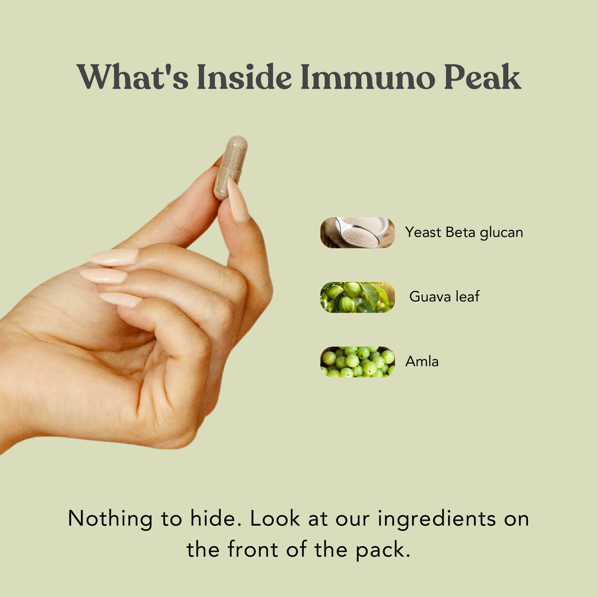Immuno Peak -  Zinc, Vitamin C & Beta-Glucan