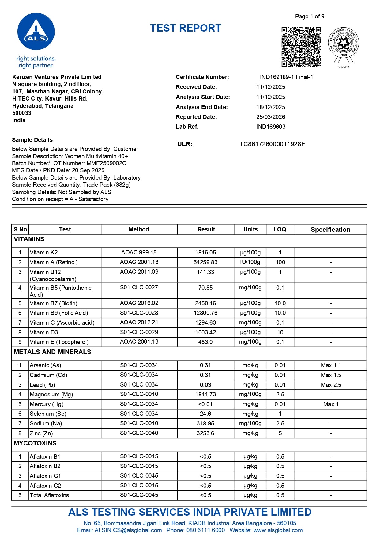 Multivitamin Women 40+ & Calcium+D3+K2