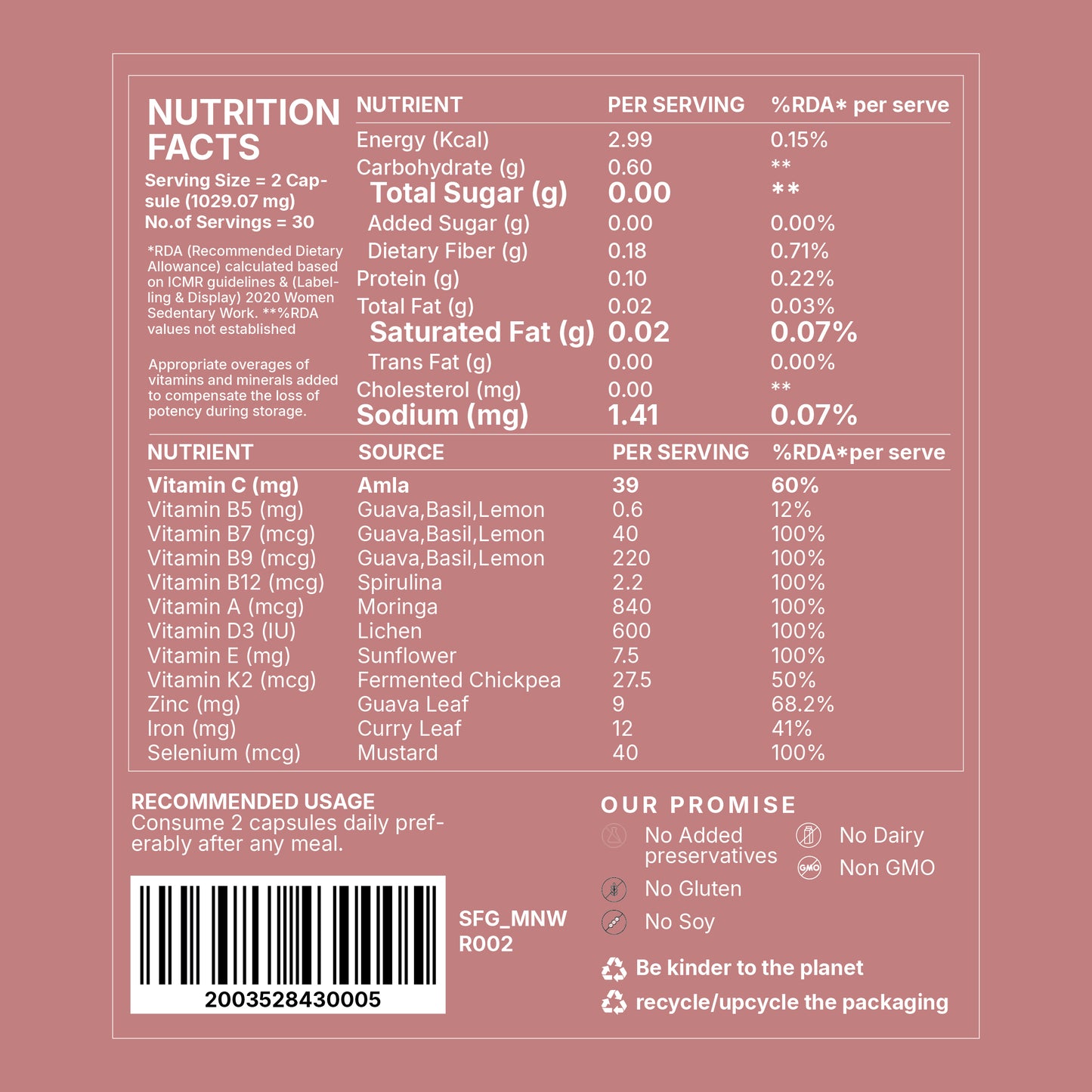 Multivitamin Women 18+