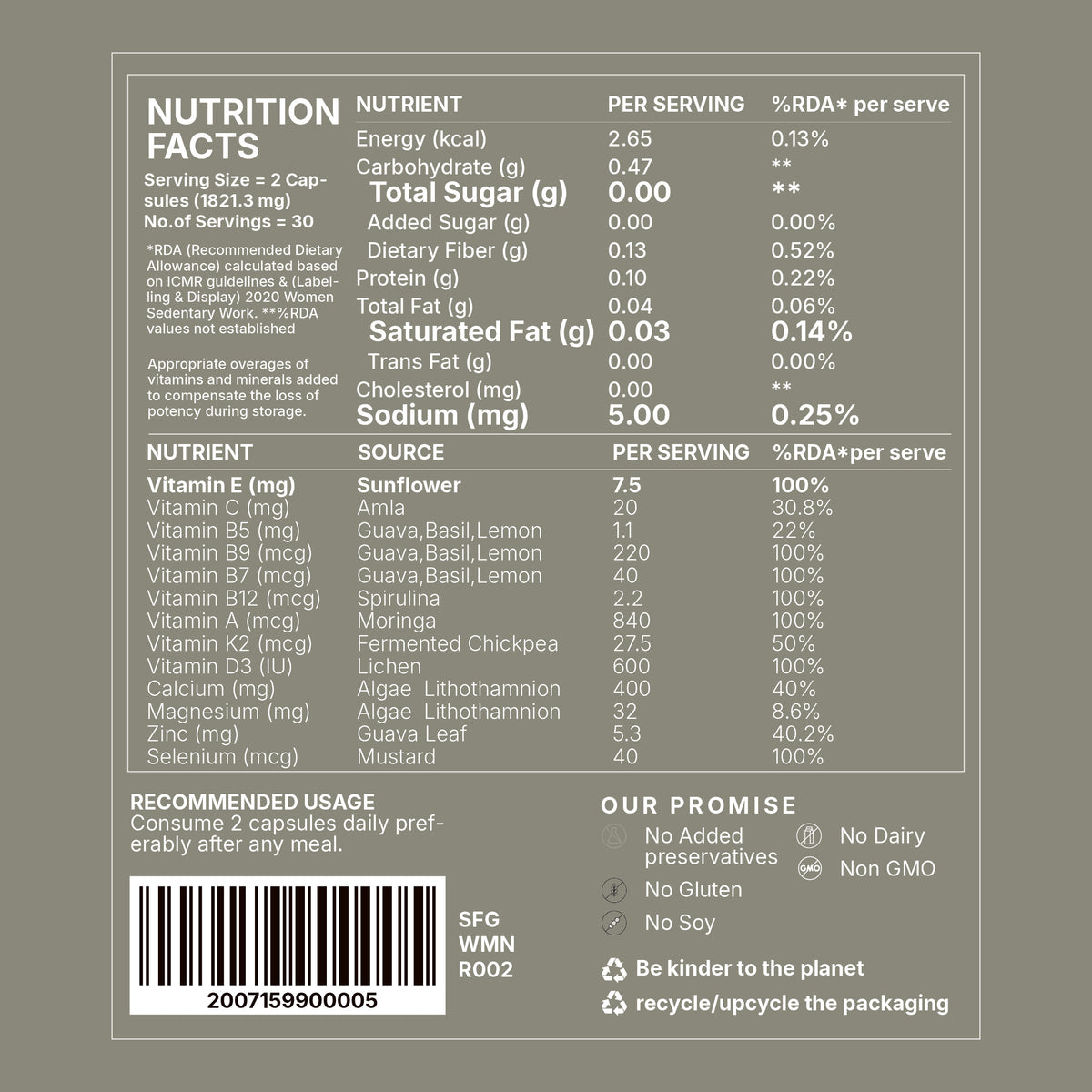 Multivitamin Women 40+ & Root Nourish Capsules (Nutrition for Menopause & Hair Wellness*)
