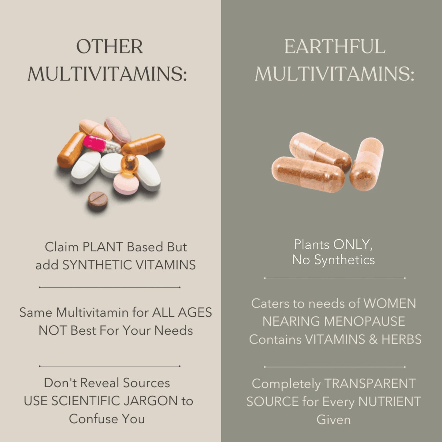 Multivitamin Women 40+ & Calcium+D3+K2