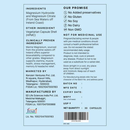 Marine Magnesium Capsule