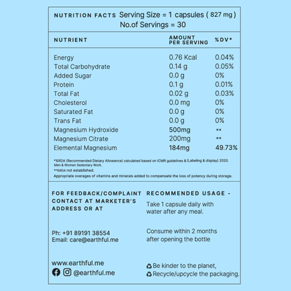 Marine Magnesium Capsule
