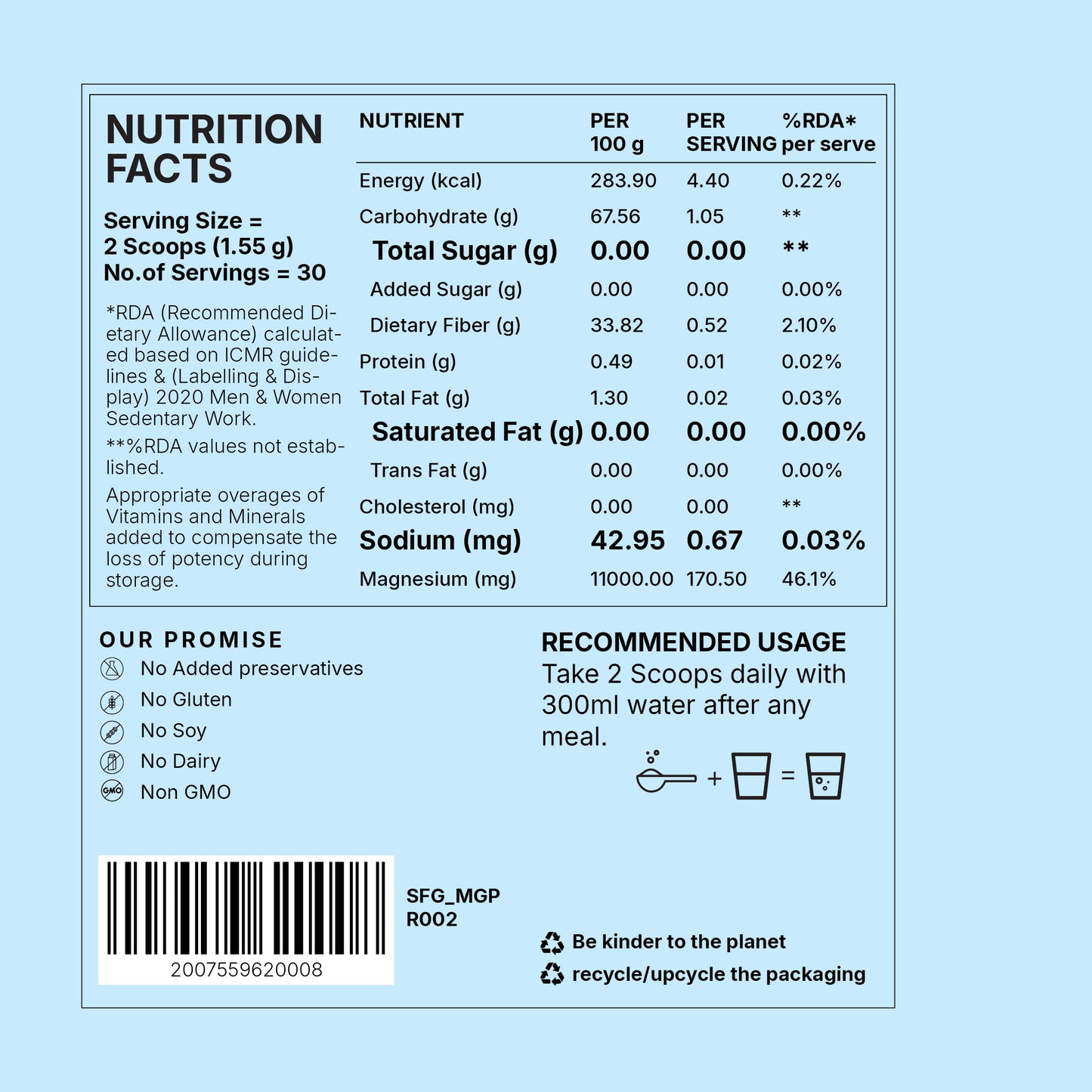 Marine Magnesium Powder