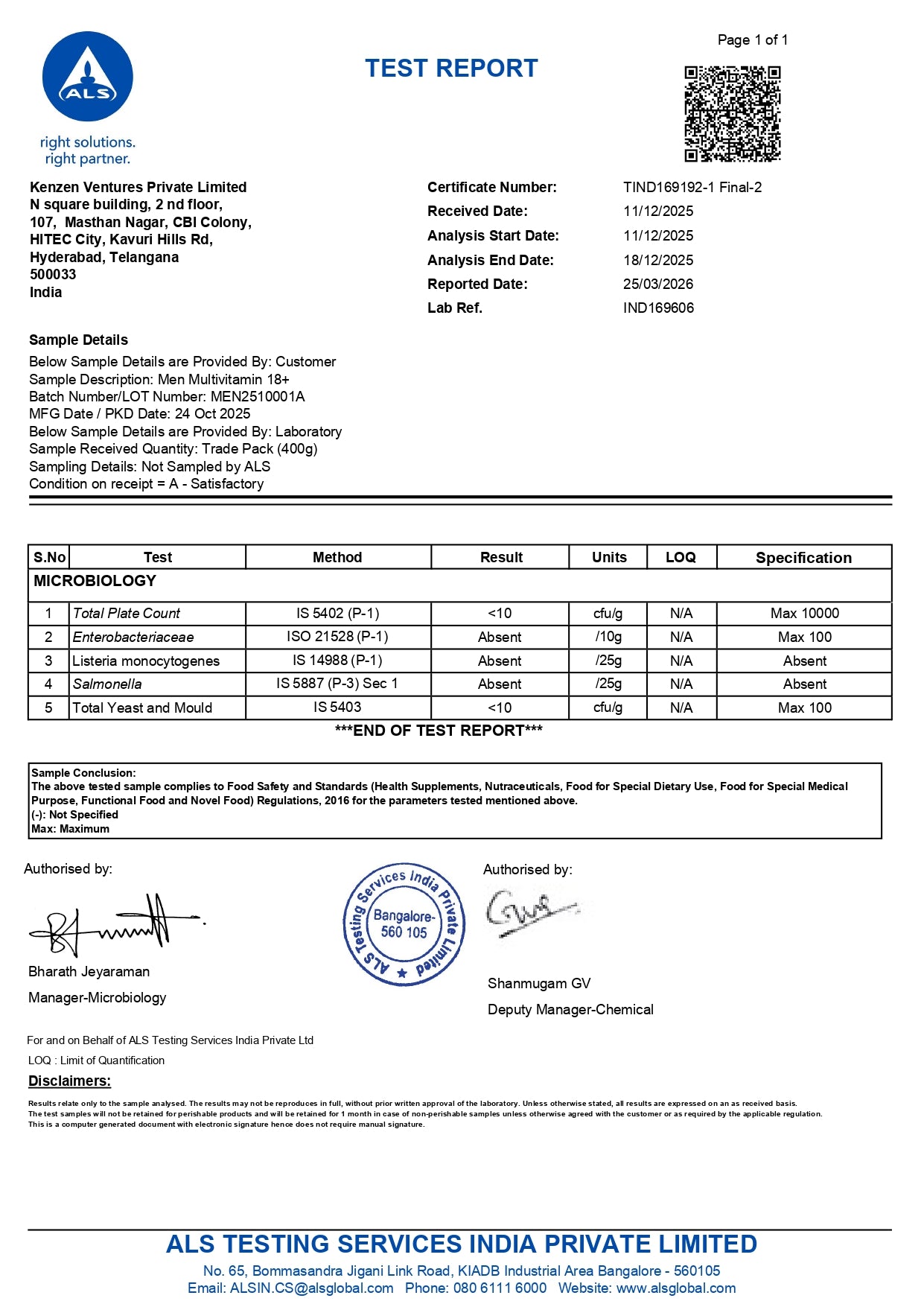 Multivitamin Men 18+