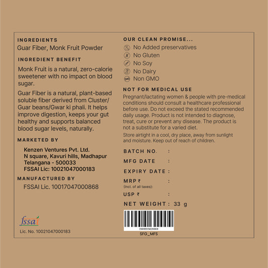 MonkSweet + Plant Protein - Indonesian Cocoa