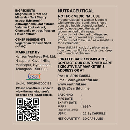 Zen Mode Capsules (Nutrition for restful nights*)