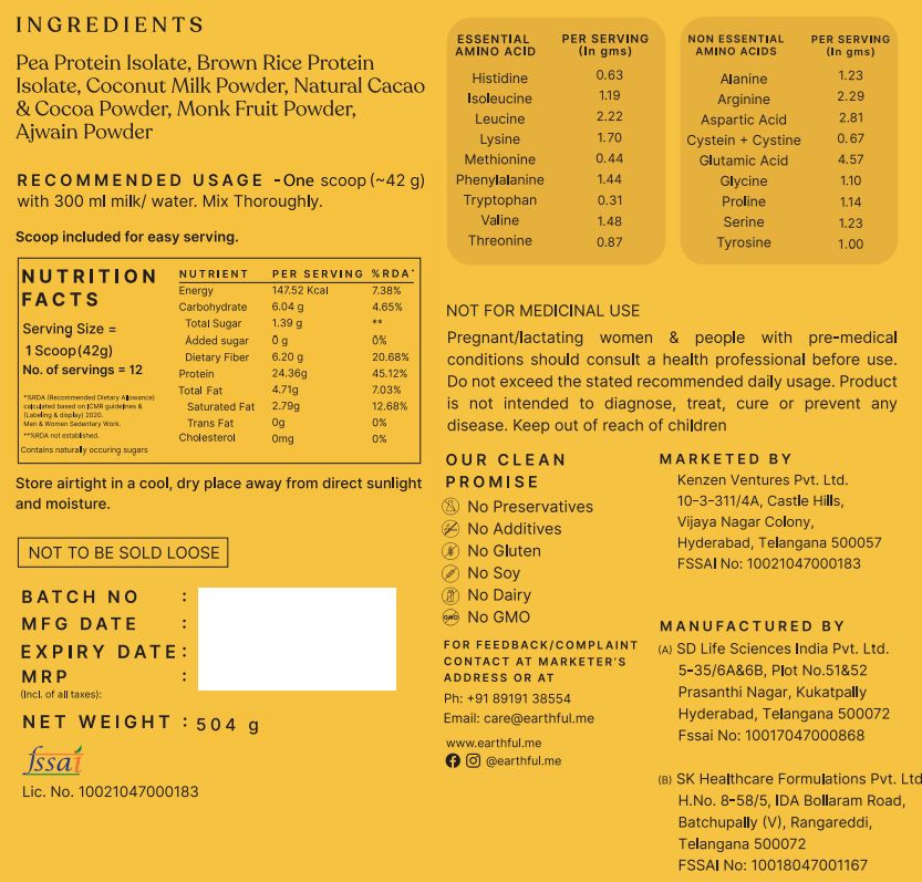 Honest Plant Protein - Indonesian Cocoa