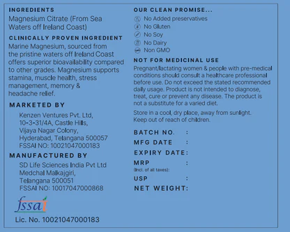 Multivitamin Women 40+ & Marine Magnesium Powder